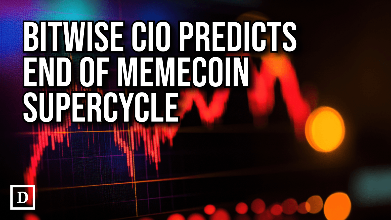 Bitwise CIO Predicts End of Memecoin Supercycle