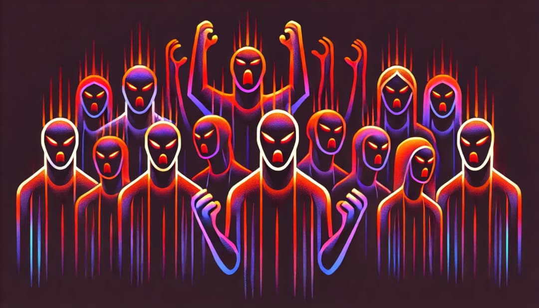 angry community