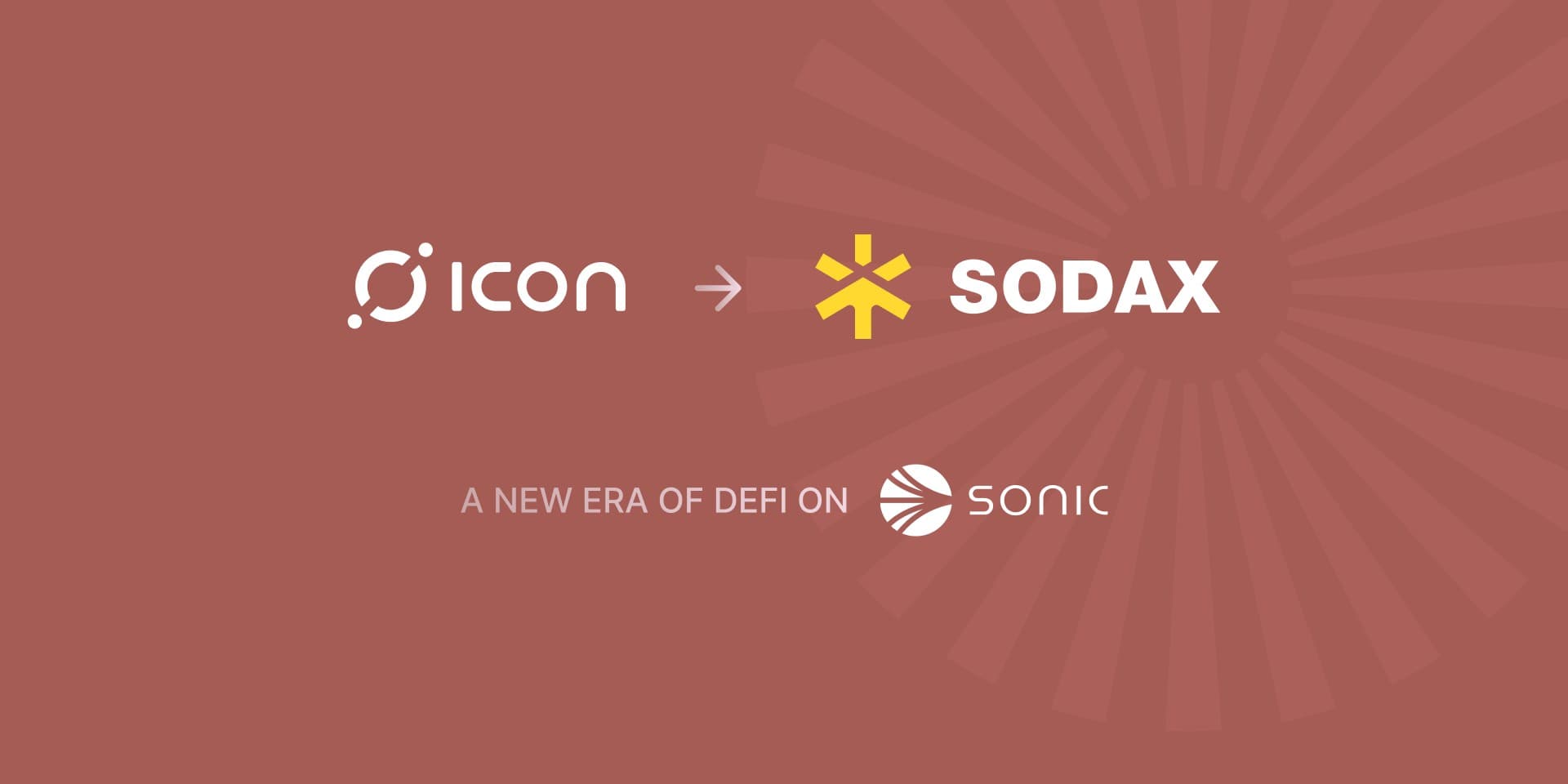 ICON Project Rebrands as SODAX, Migrating DeFi Infrastructure to Sonic