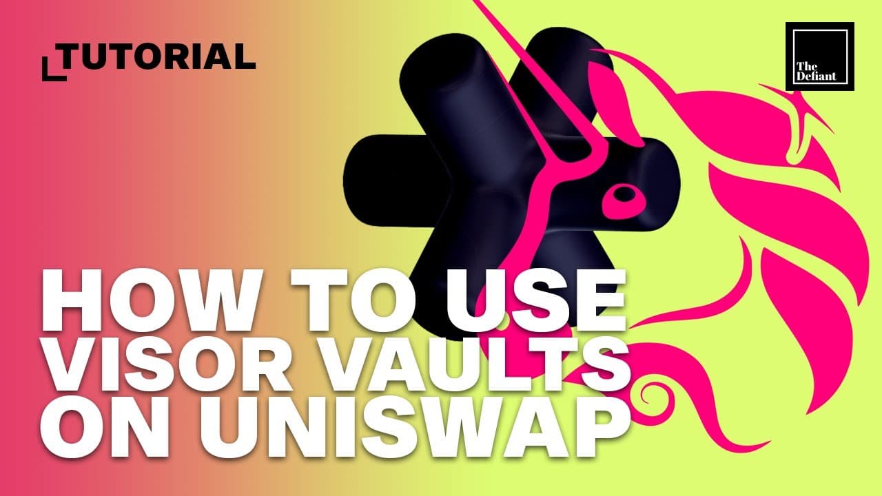 LP Like a Boss Using Visor’s Uniswap V3 Vaults