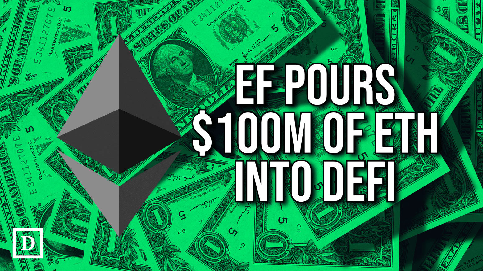 EF deposits ETH in DeFi