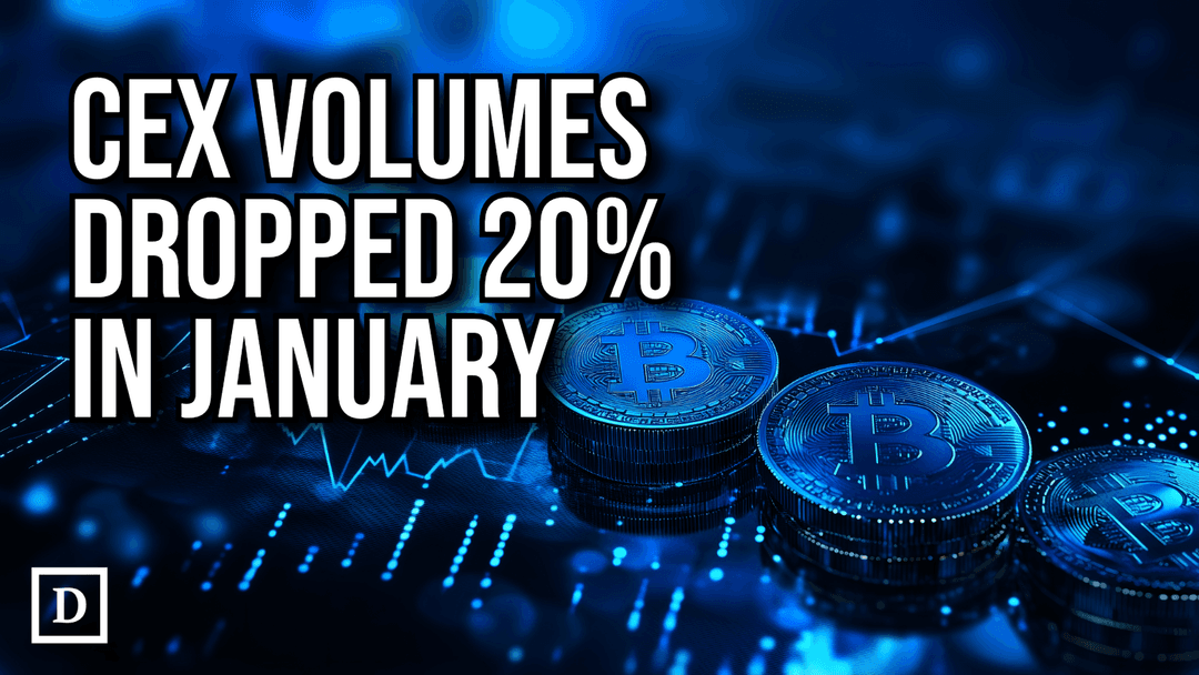 Crypto Exchange Volumes Drop for First Time In Four Months: CCData