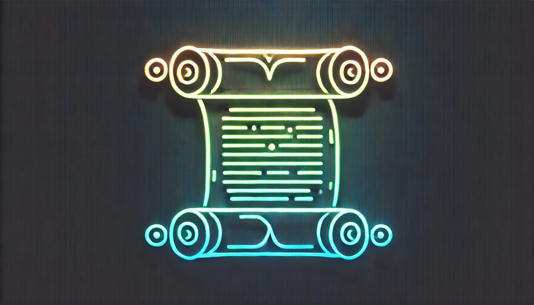 depiction of a scroll
