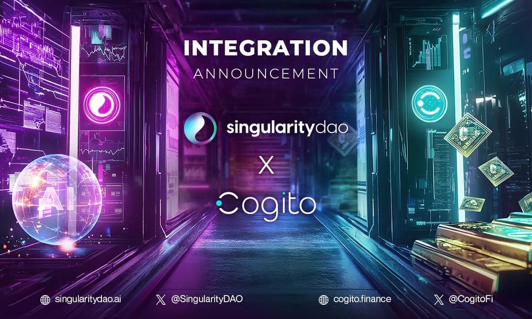 SingularityDAO Integrates Cogito Finance's Tokenized RWAs To Expand Its DeFi Product Suite