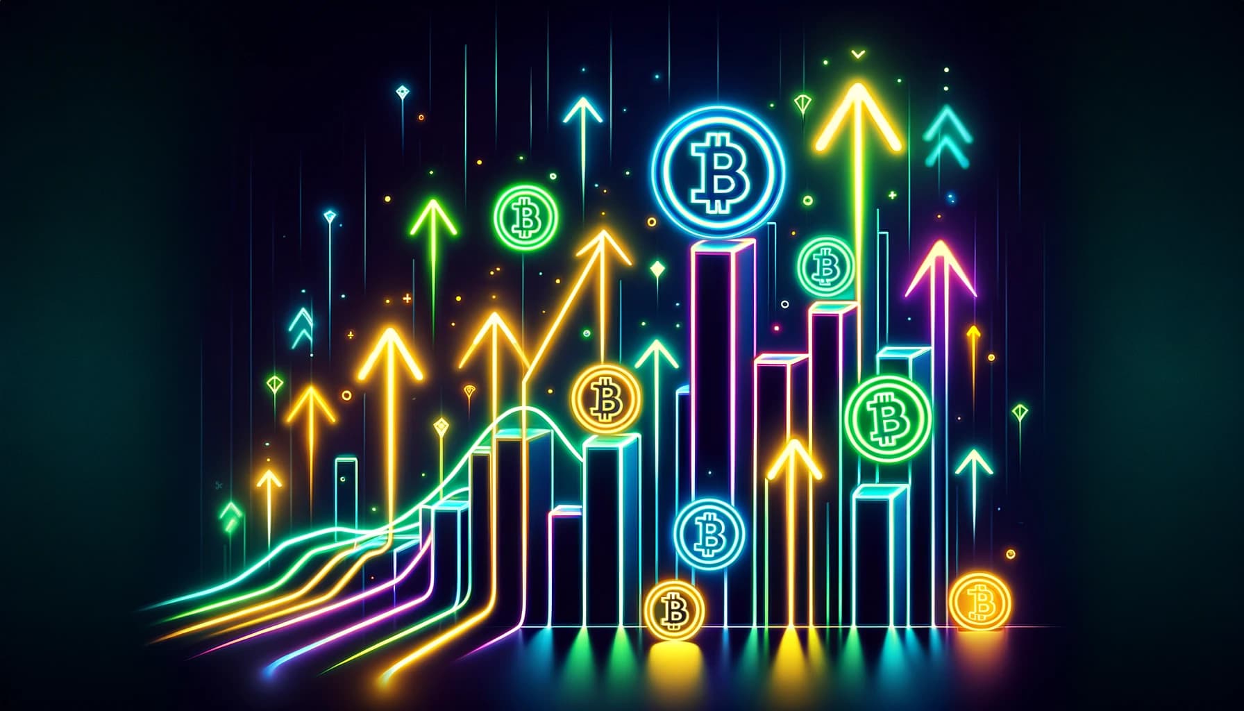 image depicting the crypto markets rallying