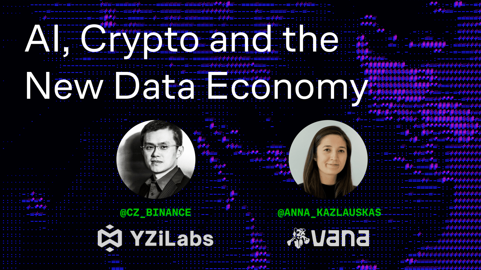 AI, Crypto, and the New Data Economy: A Conversation Between CZ and Vana