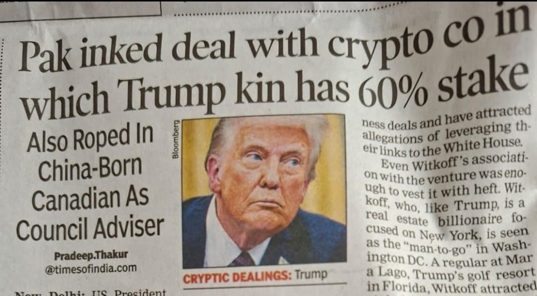 Pakistan Crypto Council CEO Bilal bin Saqib Signs Trump Family-Backed Crypto Deal Involving Army Chief Asim Munir Before Pahalgam Attack