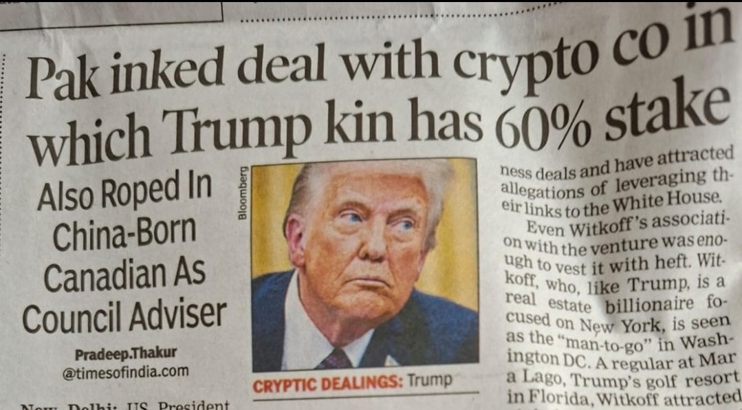 Pakistan Crypto Council CEO Signs Deal With Trump Family-Backed WLF1, Meets US Acting Ambassador to Boost Blockchain and AI Cooperation