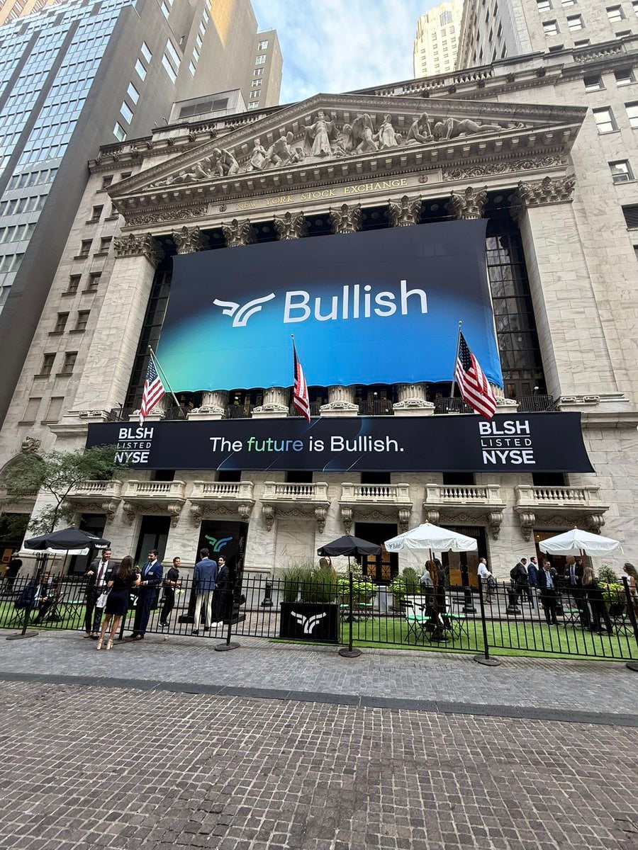 Crypto Exchange Bullish Raises $1.1 Billion in Upsized NYSE IPO