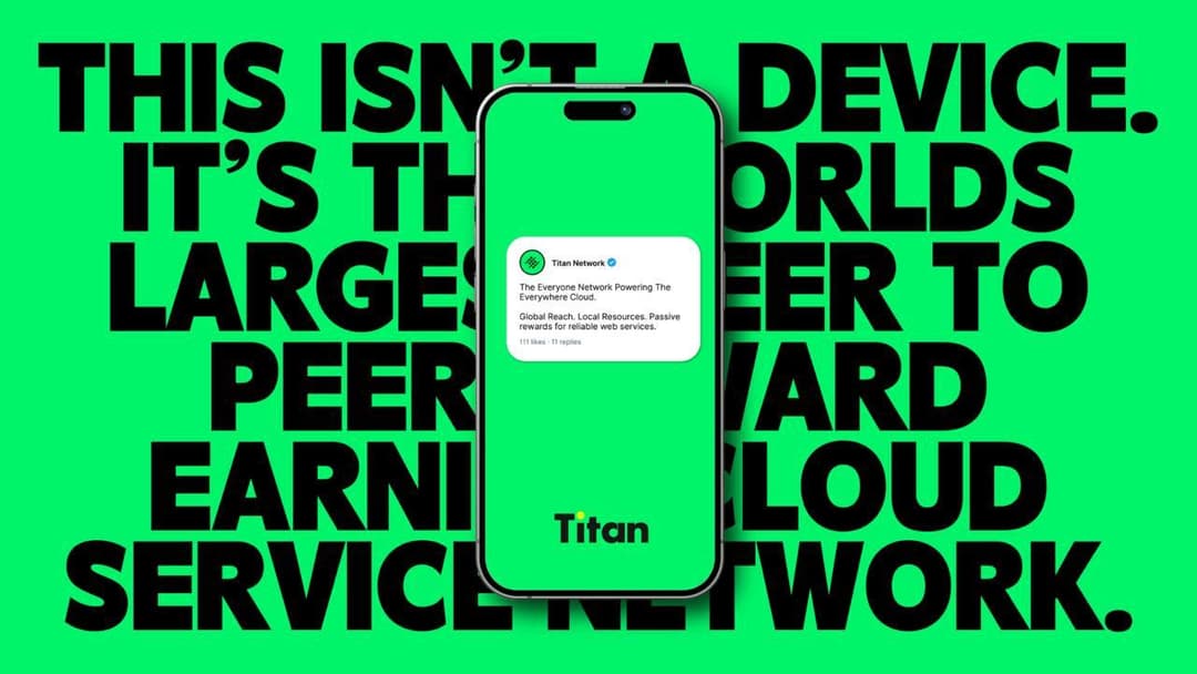 Titan Network Races Toward Mainnet and TGE with Global Node Expansion Across 3 Continents