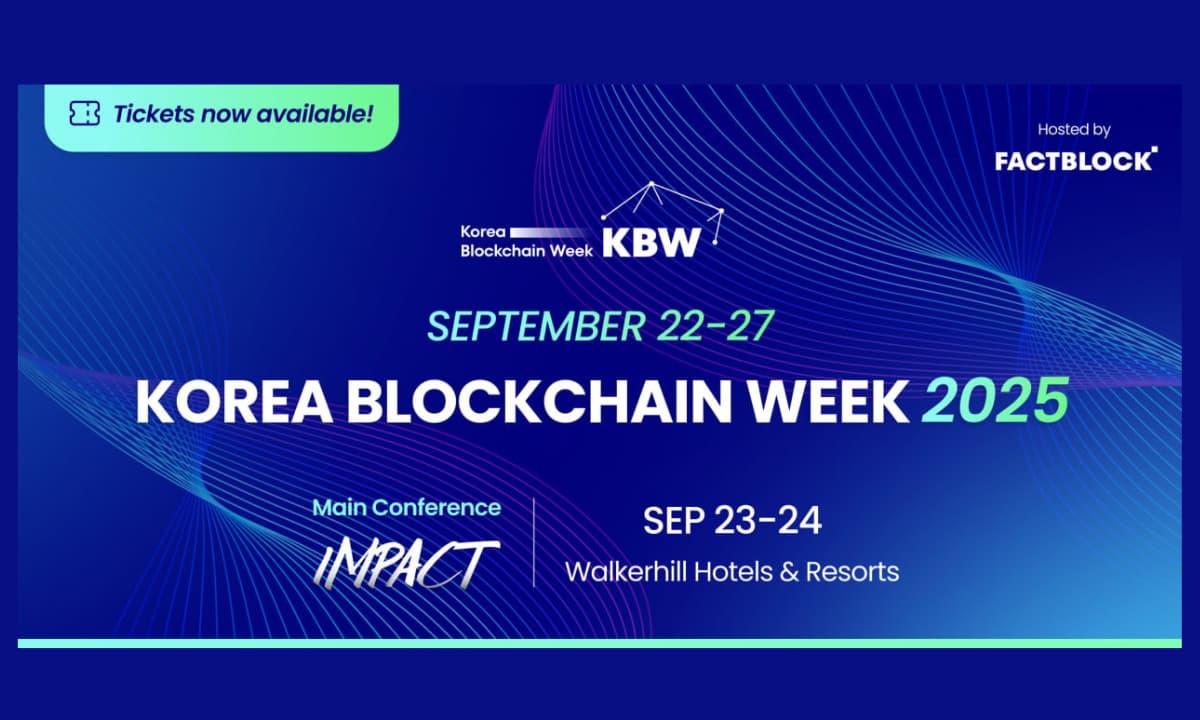 Korea Blockchain Week 2025 Returns to Seoul in September as Asia’s Premier Web3 Event