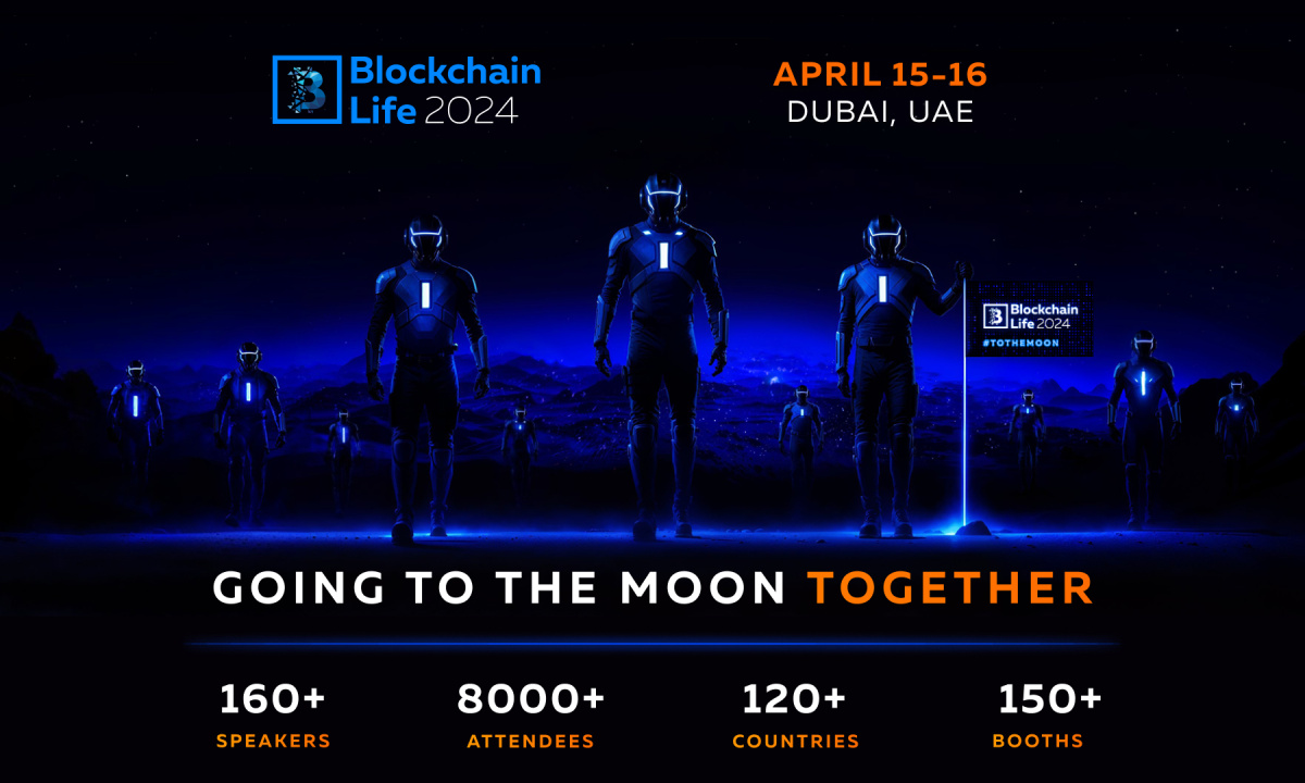 Blockchain Life 2024 in Dubai - Waiting for ToTheMoon