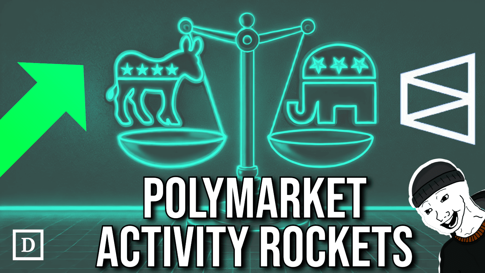 Monthly Polymarket Volume Soars To $2.28 Billion As Election Looms