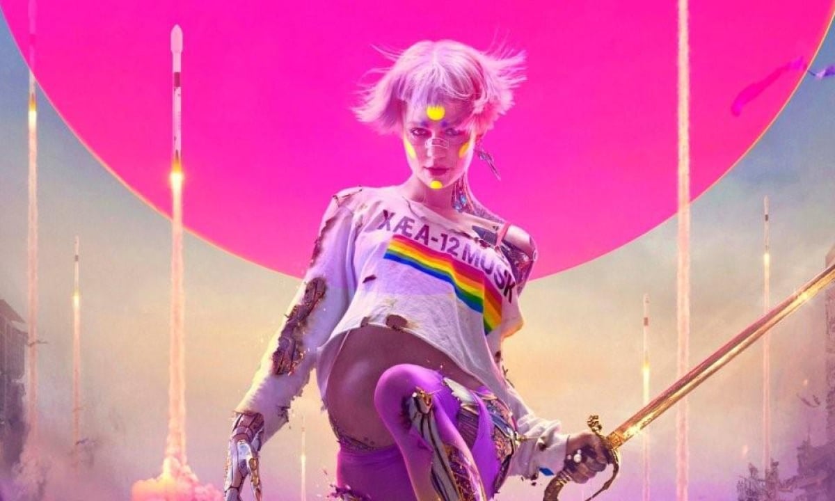 Legendary fashion photographer Chen Man chooses Grimes as her muse for her first NFT collection exclusively on LiveArt