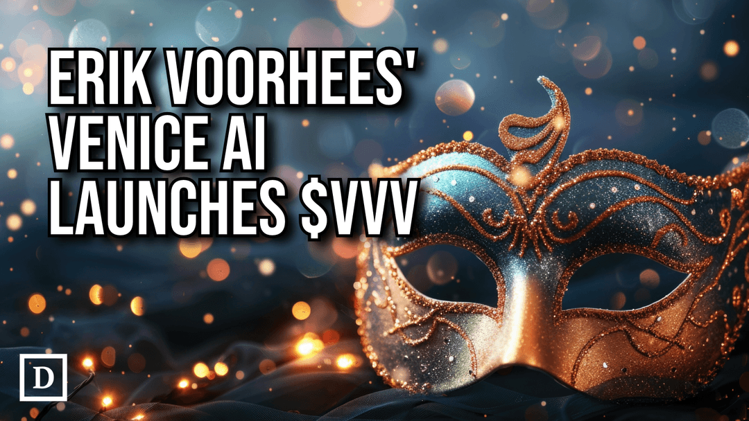 Erik Voorhees’ Venice AI Launches VVV Token