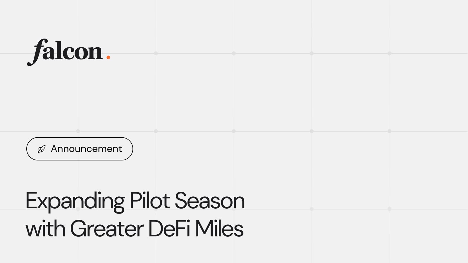 Falcon Finance Launches Miles Program to Reward DeFi Users of the Synthetic Dollar Economy