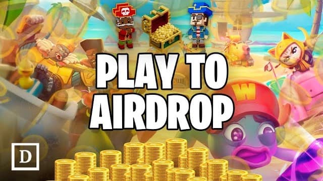 Earn Airdrops By Playing Games!