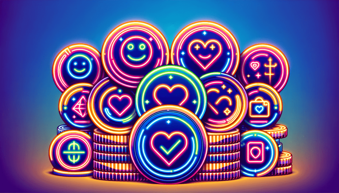 image depicting coins with a safe and friendly theme