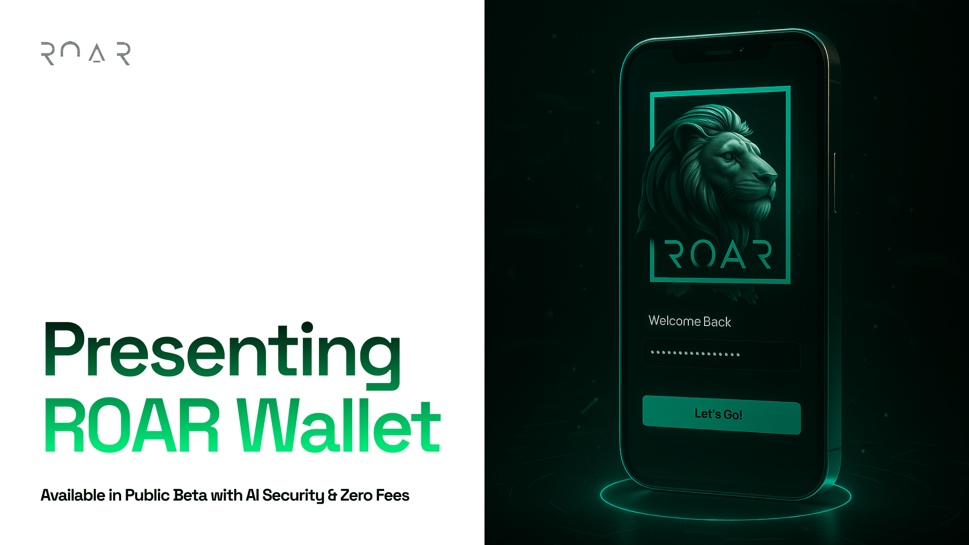 R0AR Wallet Beta Launches with AI Security, Zero Fees and 10,000+ Active Users