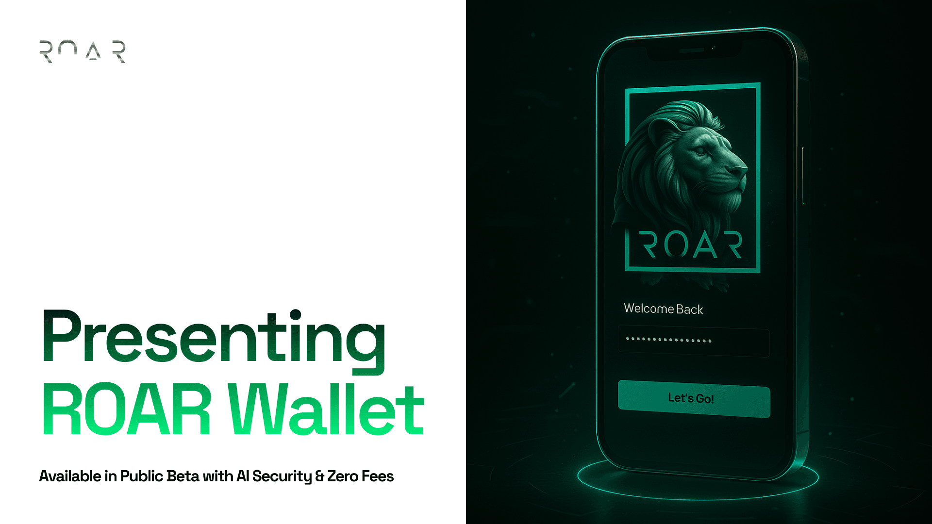 R0AR Wallet Beta Launches with AI Security, Zero Fees and 10,000+ Active Users