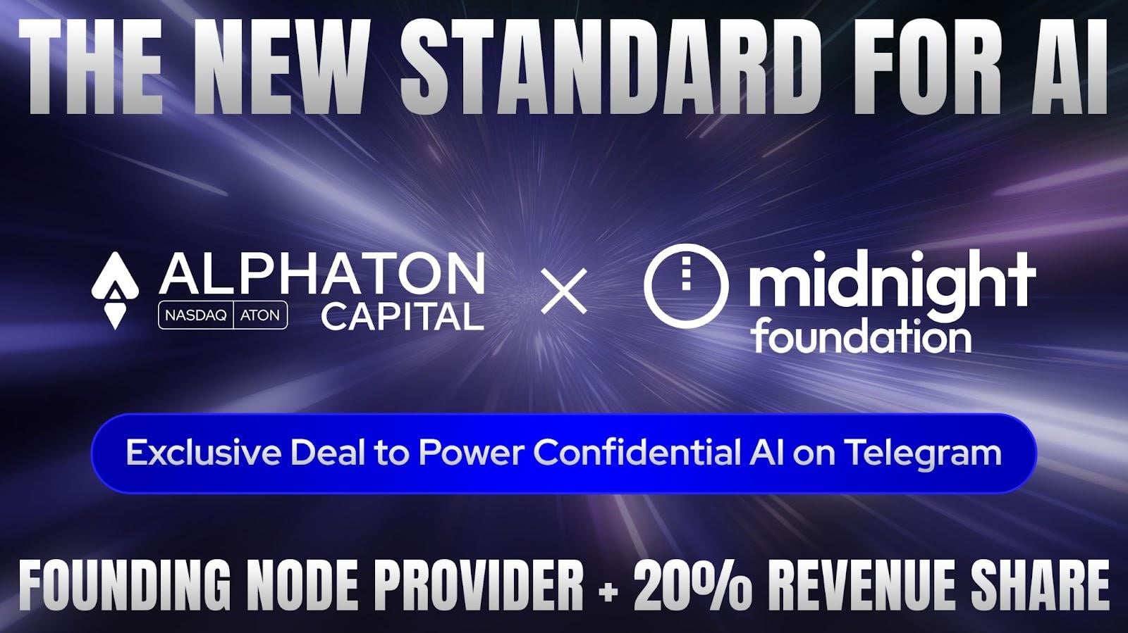 AlphaTON Capital Signs Definitive Agreement to Launch First Fully Privacy-Preserving AI Agents to Telegram’s Billion Users