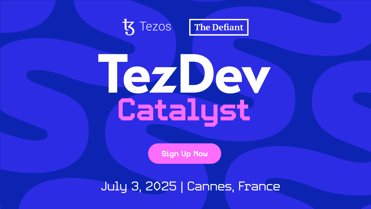 π΄ Join Us Live from Cannes for TezDev 2025 β Streaming July 3