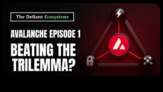 How Avalanche is Tackling the Blockchain Trilemma