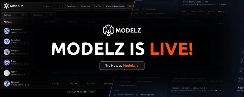 There’s a new VIRTUALS on the block: Alpaca Network’s bid to tokenize AI Models with it’s new DEX MODELZ.